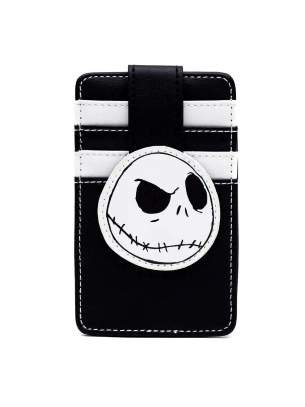 Disney The Nightmare Before Christmas Jack Skellington ID Card Holder With Clip